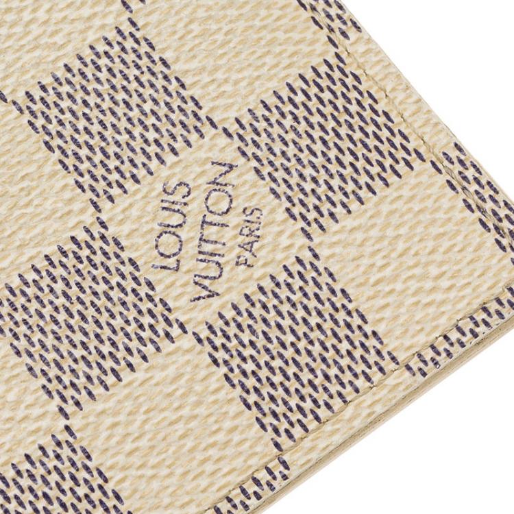 مملوكة مسبقًا Louis Vuitton Damier Azur Canvas Marco Bi-Fold Wallet