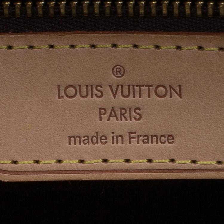 Pre Owned Louis Vuitton Amarante Monogram Vernis Brea GM Bag