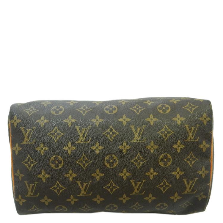 Pre Owned Louis Vuitton Monogram Canvas Speedy 30