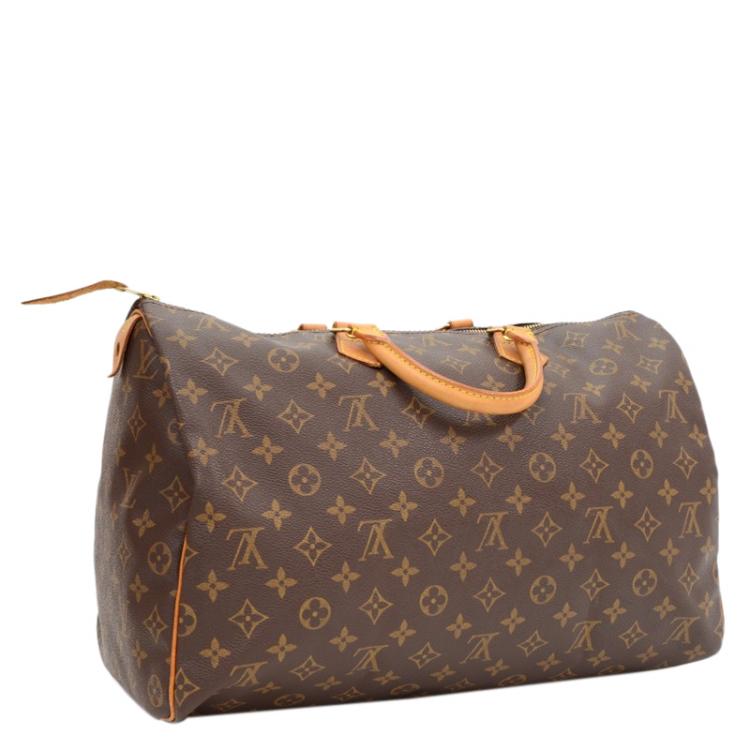 Pre Owned Louis Vuitton Monogram Canvas Speedy 40