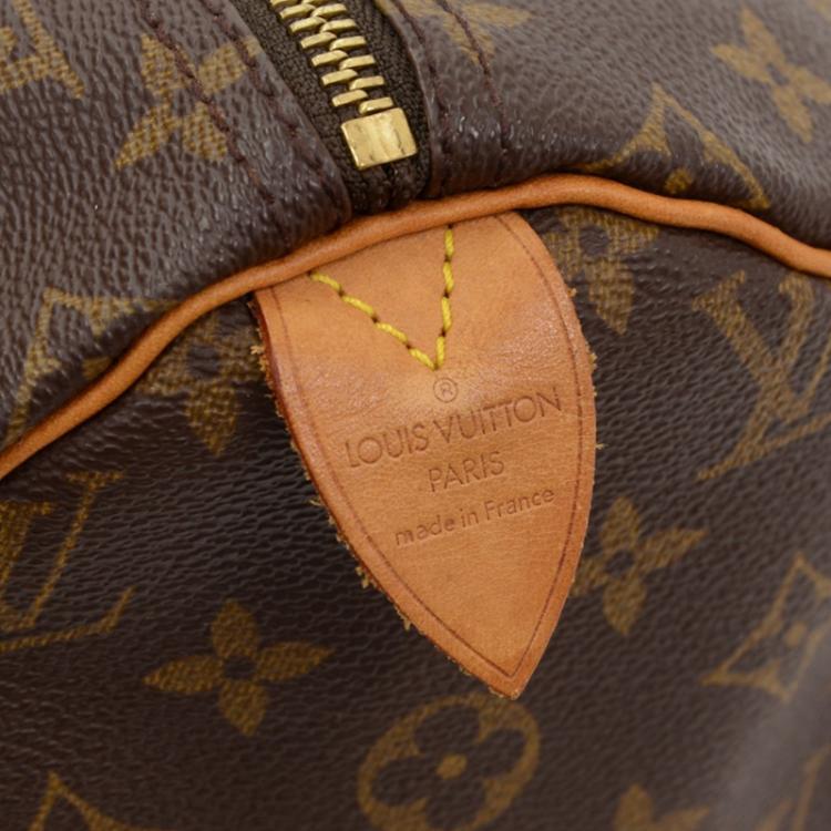 Pre Owned Louis Vuitton Monogram Canvas Speedy 40