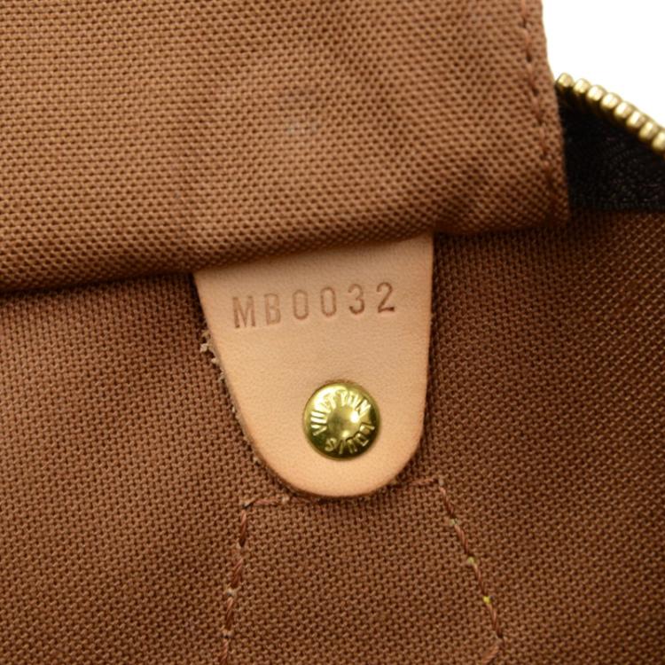 Pre Owned Louis Vuitton Monogram Canvas Speedy 40