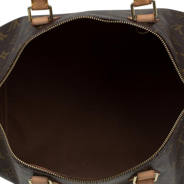 Pre Owned Louis Vuitton Monogram Canvas Speedy 35