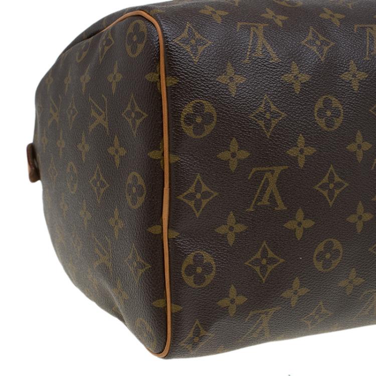 Pre Owned Louis Vuitton Monogram Canvas Speedy 35