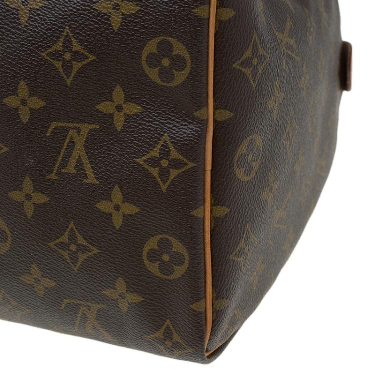 Pre Owned Louis Vuitton Monogram Canvas Speedy 35