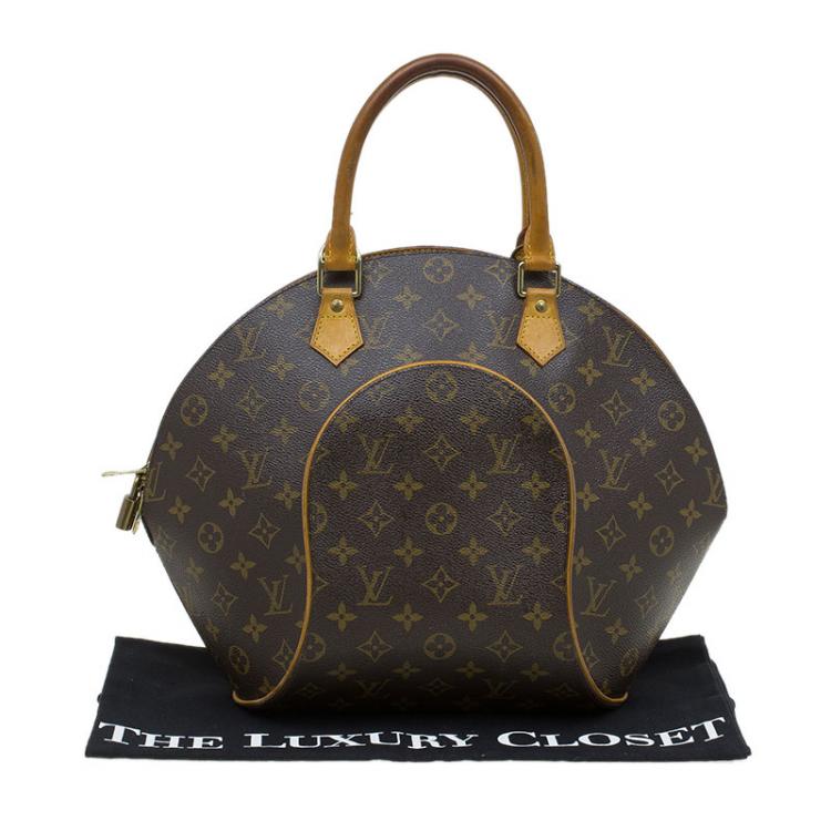 Pre Owned Louis Vuitton Monogram Canvas Ellipse MM Bag