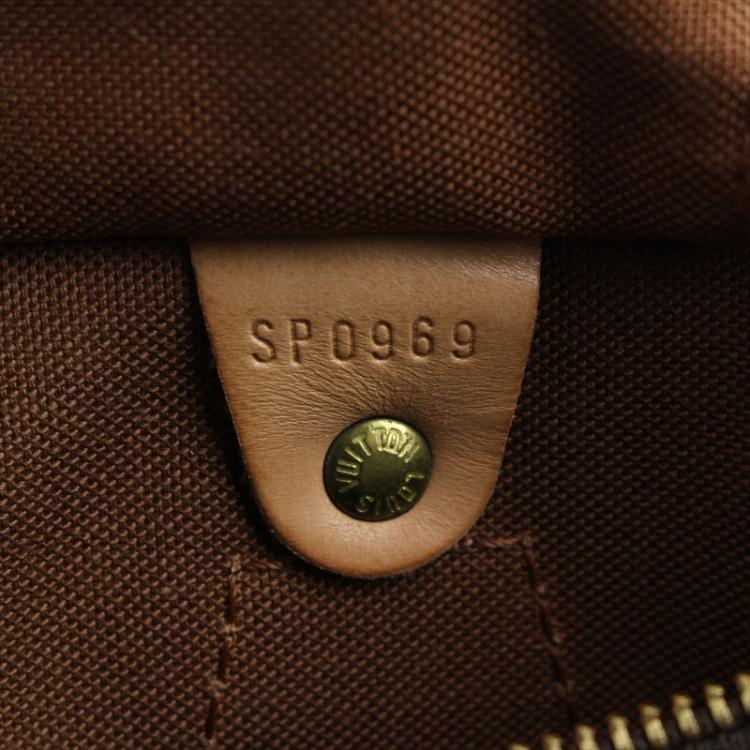 Pre Owned Louis Vuitton Monogram Canvas Speedy 30 Bag