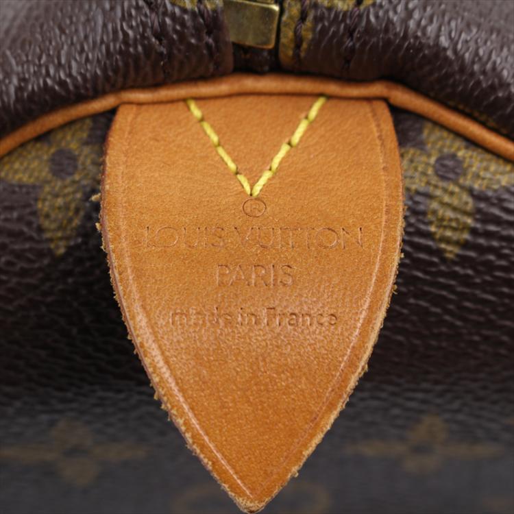 Pre Owned Louis Vuitton Monogram Canvas Speedy 30 Bag