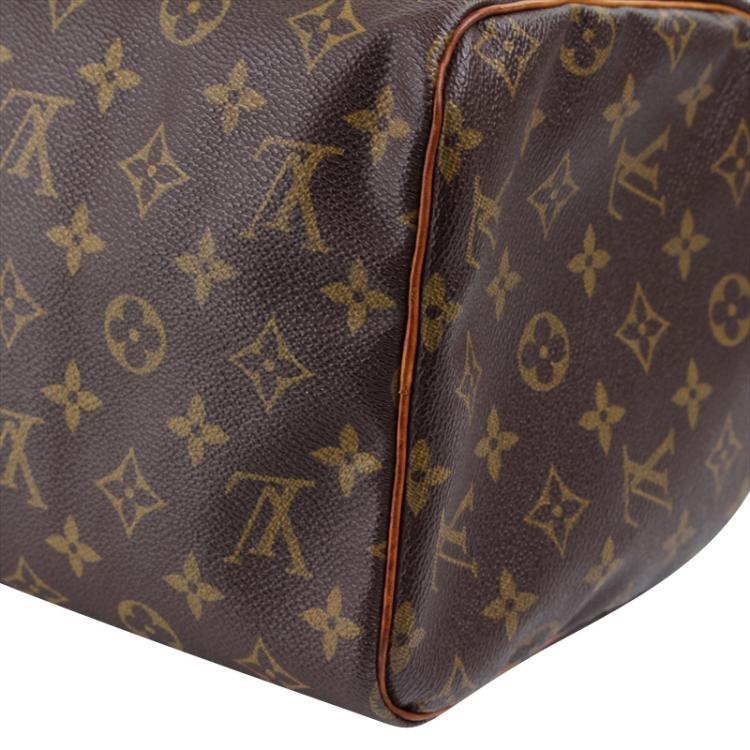 Pre Owned Louis Vuitton Monogram Canvas Speedy 30 Bag