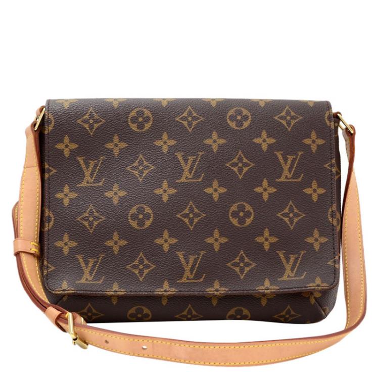 Louis Vuitton LV Shoulder Bag Musette Tango short shoulder Monogram Vintage