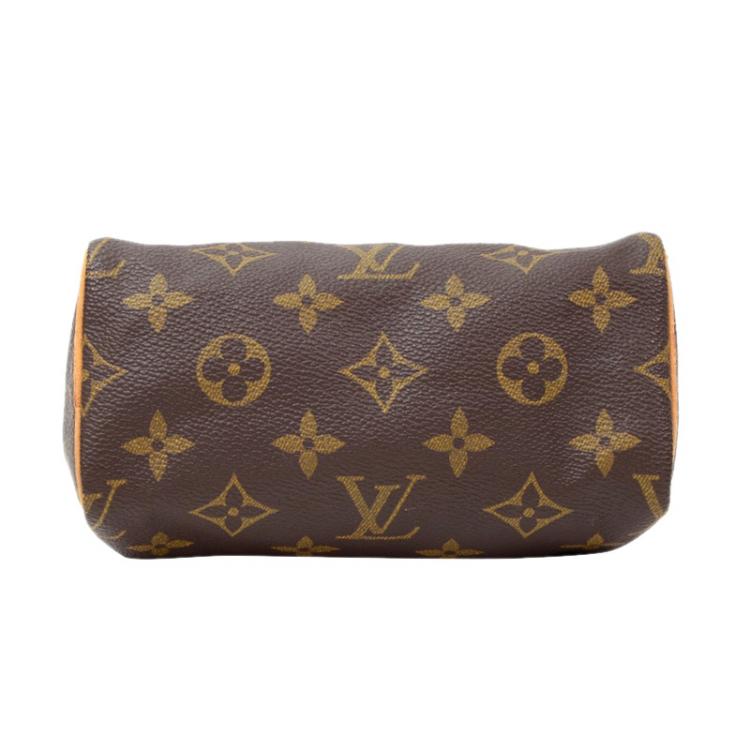 Pre Owned Louis Vuitton Monogram Canvas Mini Speedy HL Bag