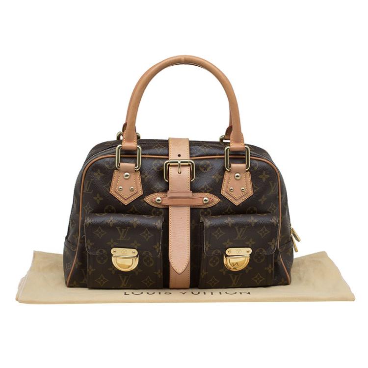 Pre Owned Louis Vuitton Monogram Canvas Manhattan GM Bag