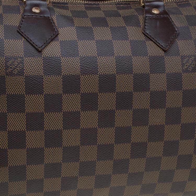 Pre Owned Louis Vuitton Damier Ebene Canvas Speedy 30