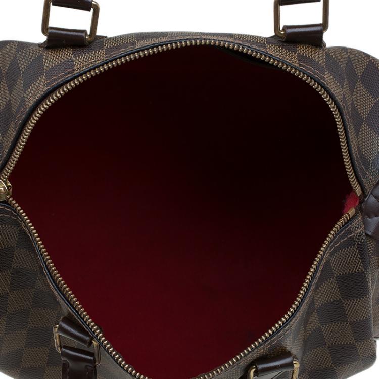 Pre Owned Louis Vuitton Damier Ebene Canvas Speedy 30