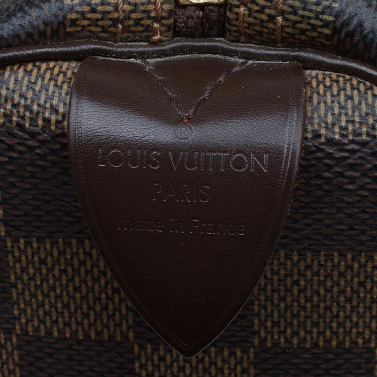 Pre Owned Louis Vuitton Damier Ebene Canvas Speedy 30