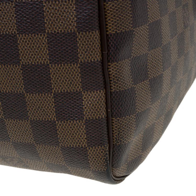 Pre Owned Louis Vuitton Damier Ebene Canvas Speedy 30