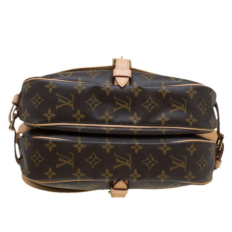 Pre Owned Louis Vuitton Monogram Canvas Saumur Messenger 30 Bag