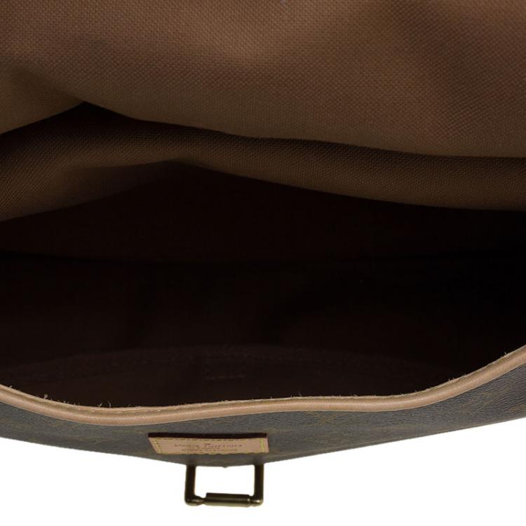 Pre Owned Louis Vuitton Monogram Canvas Saumur Messenger 30 Bag
