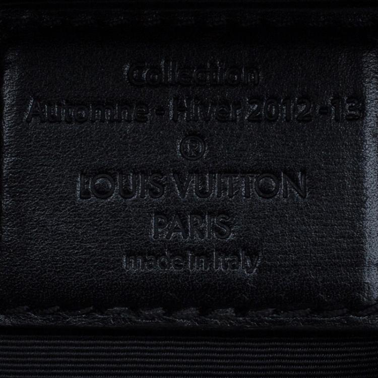 Pre Owned Louis Vuitton Black Sequin Monogram Sunshine Express Speedy 30 Bag