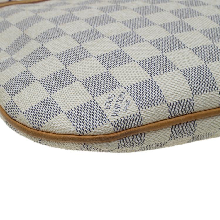 Pre Owned Louis Vuitton Damier Azur Canvas Bosphore Messenger Bag
