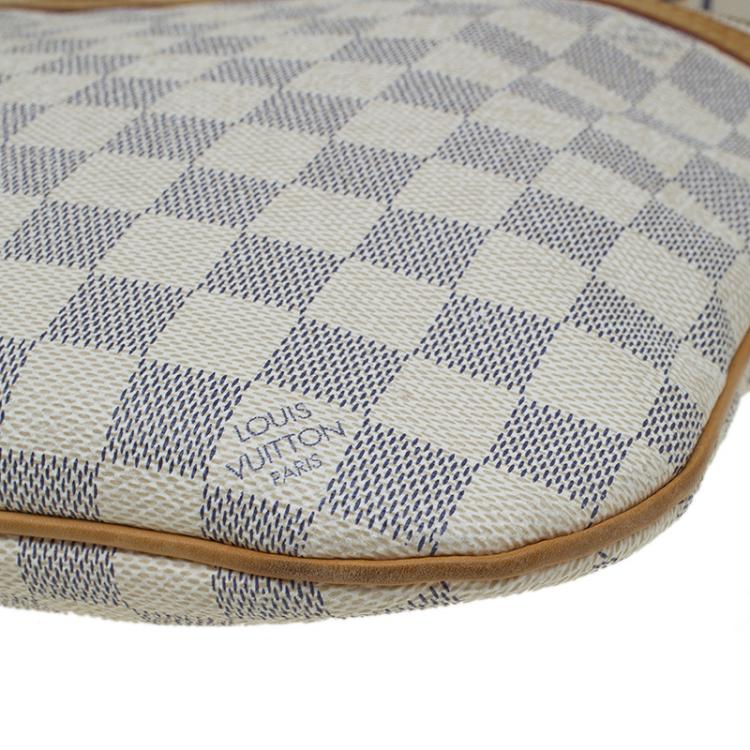Pre Owned Louis Vuitton Damier Azur Canvas Bosphore Messenger Bag