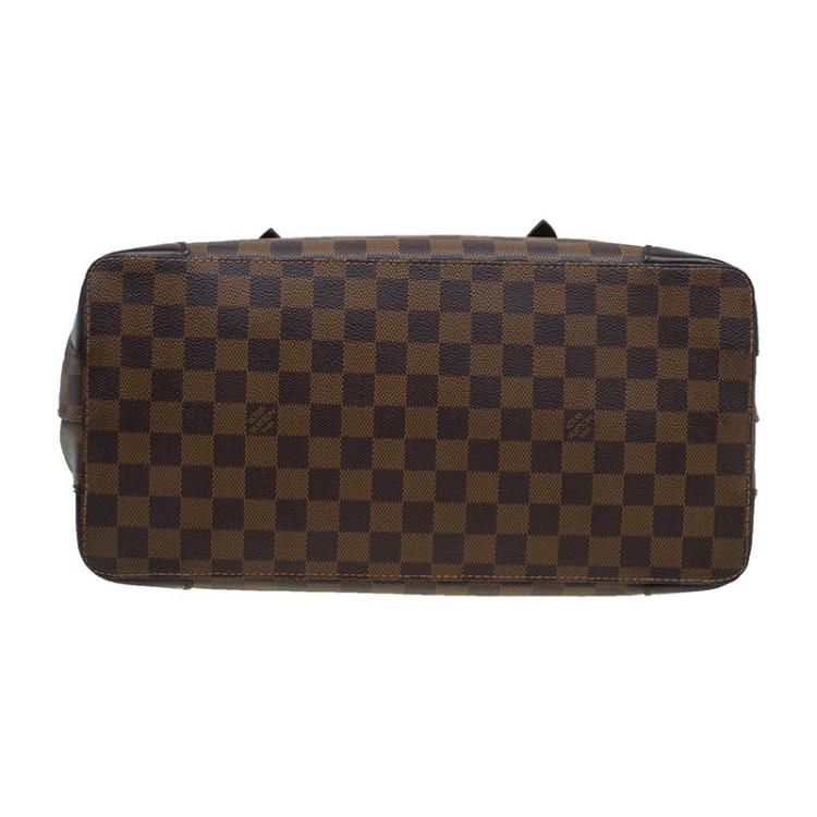 Pre Owned Louis Vuitton Damier Ebene Canvas Hampstead MM Bag