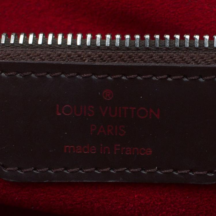 Pre Owned Louis Vuitton Damier Ebene Canvas Hampstead MM Bag