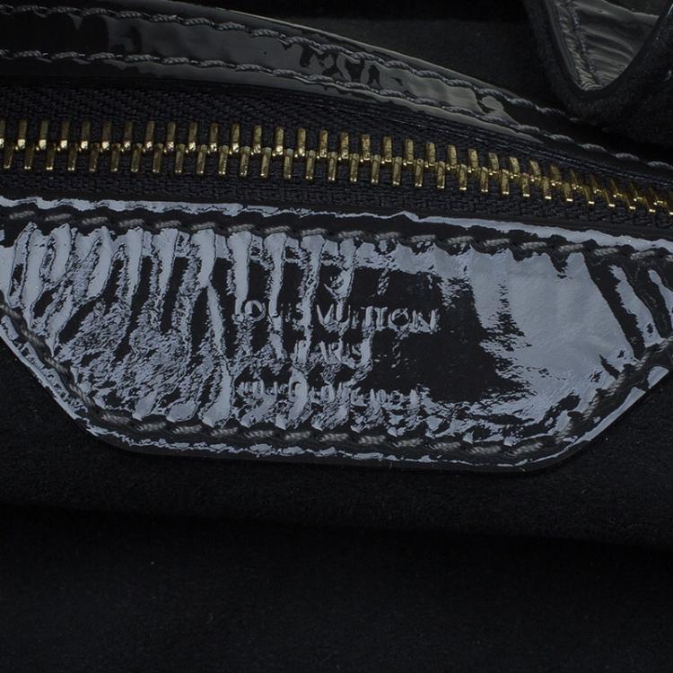 Pre Owned Louis Vuitton Grey Mahina Patent Leather Limited Edition Surya XL Bag