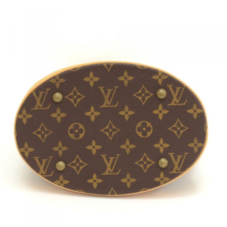 Pre Owned Louis Vuitton Monogram Canvas Petite Bucket Bag