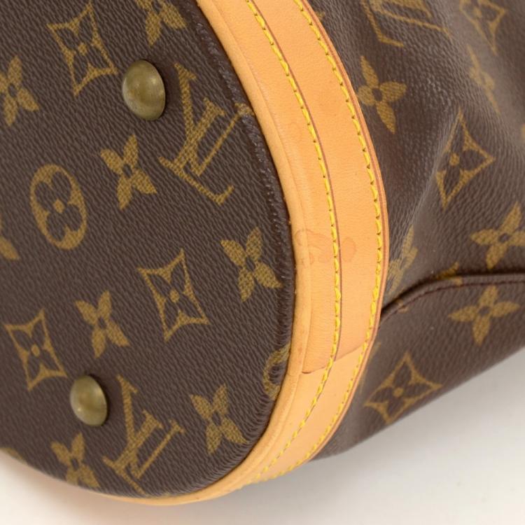 Pre Owned Louis Vuitton Monogram Canvas Petite Bucket Bag