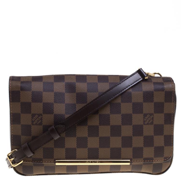 Louis Vuitton Damier Ebene Hoxton PM Crossbody Shoulder Bag Louis Vuitton |  The Luxury Closet