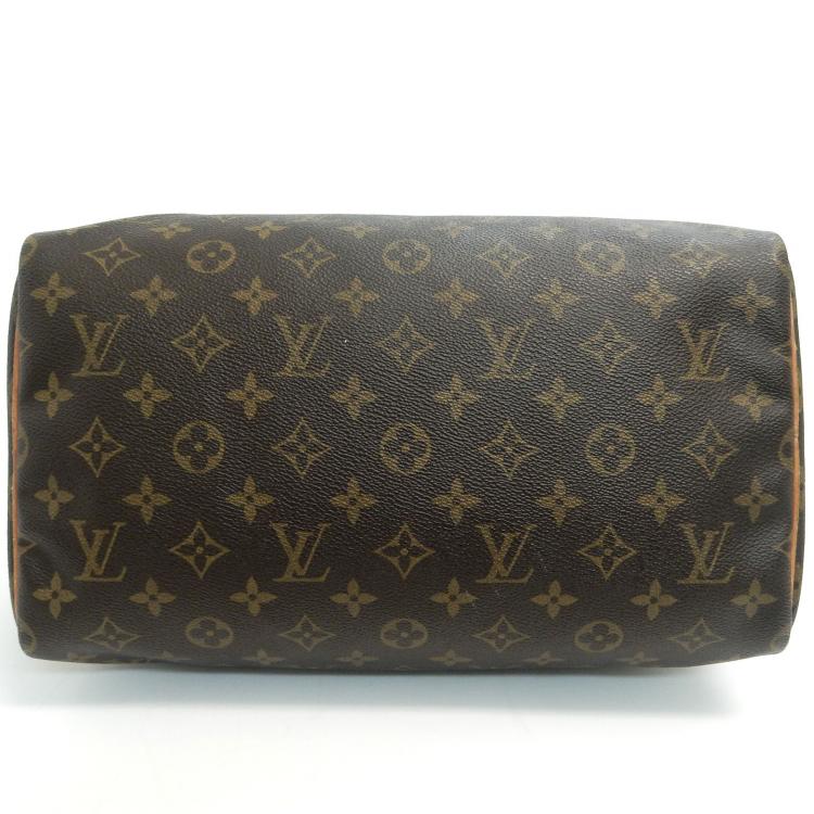 Pre Owned Louis Vuitton Monogram Canvas Speedy 30 Bag