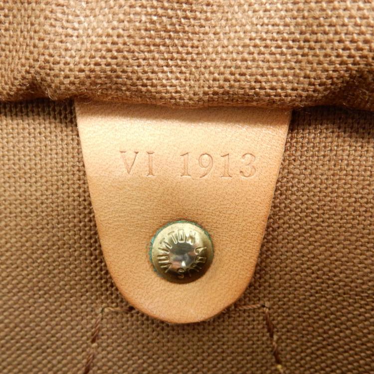 Pre Owned Louis Vuitton Monogram Canvas Speedy 30 Bag