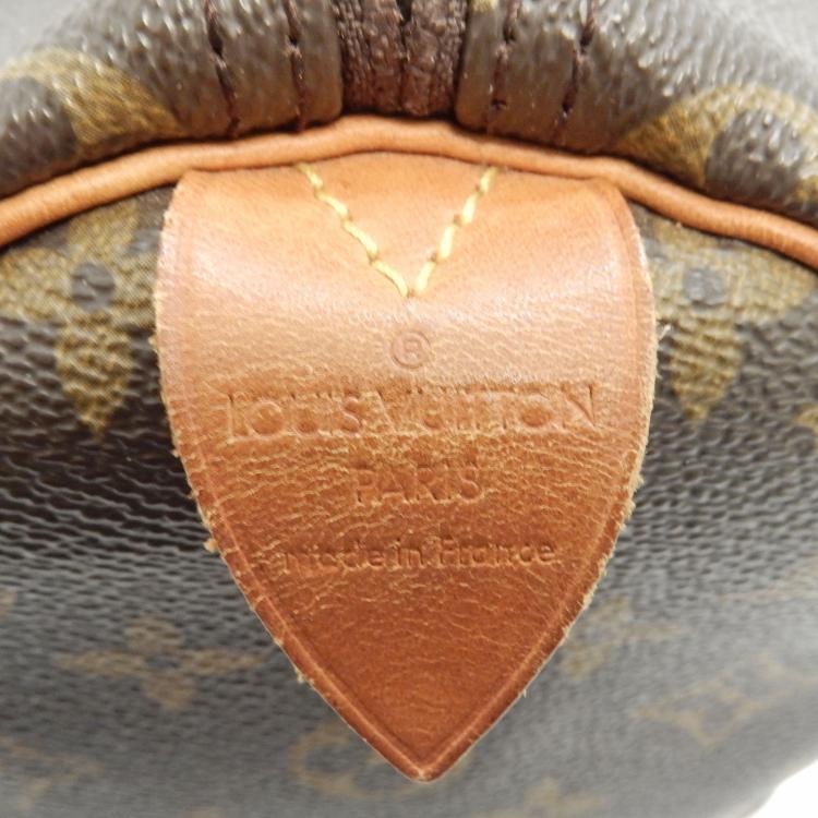 Pre Owned Louis Vuitton Monogram Canvas Speedy 30 Bag