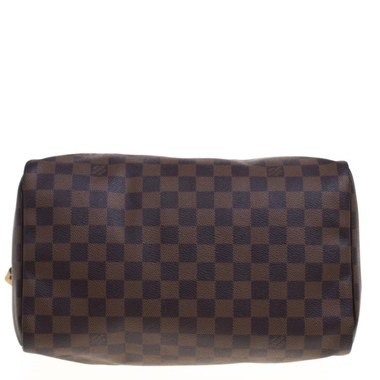 Pre Owned Louis Vuitton Damier Ebene Canvas Speedy 30