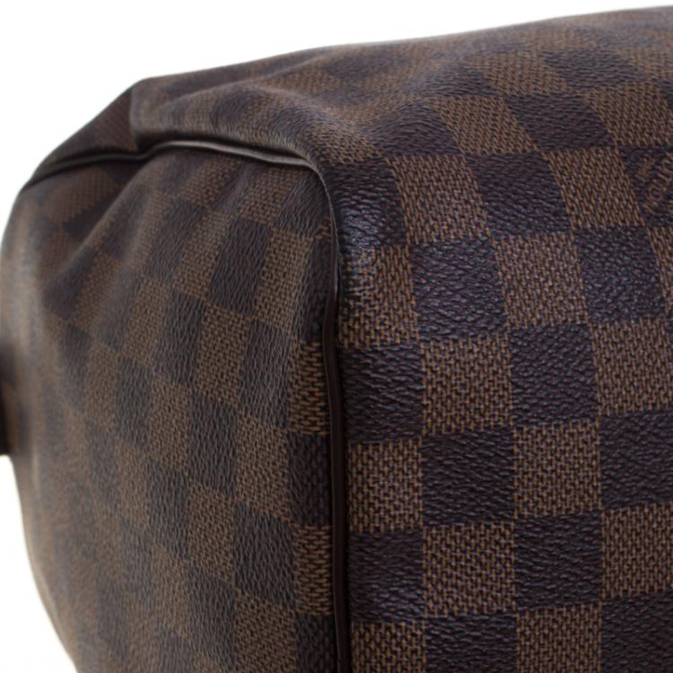 Pre Owned Louis Vuitton Damier Ebene Canvas Speedy 30