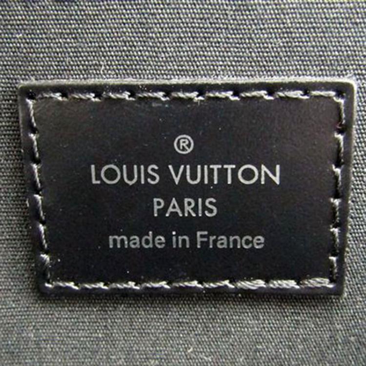 Pre Owned Louis Vuitton Black Epi Leather Bowling Montaigne Bag
