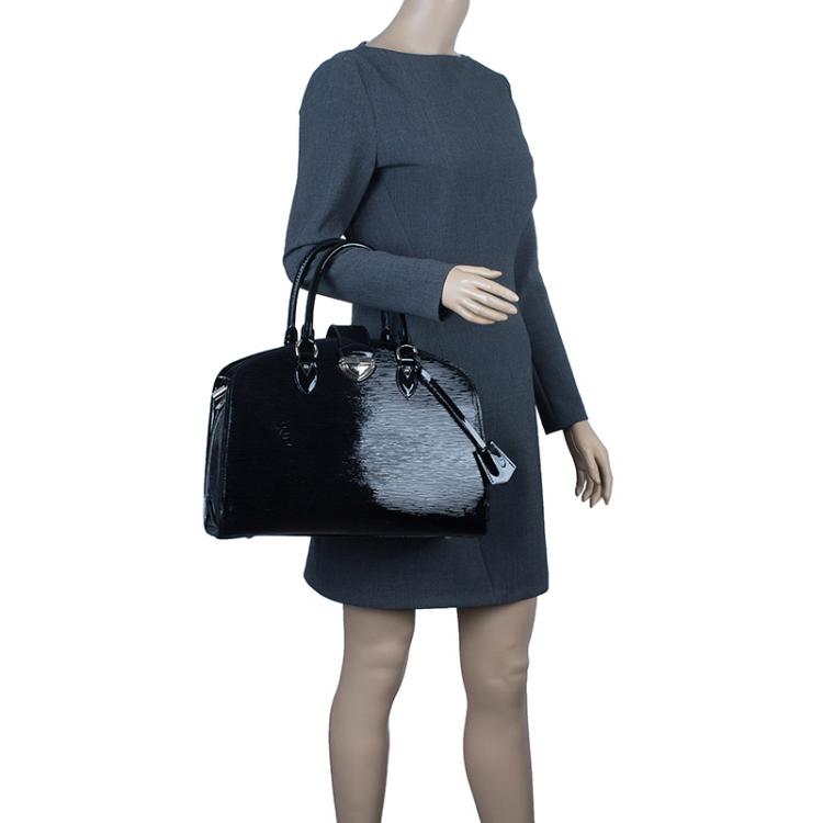 Pre Owned Louis Vuitton Black Epi Leather Pont Neuf Tote GM