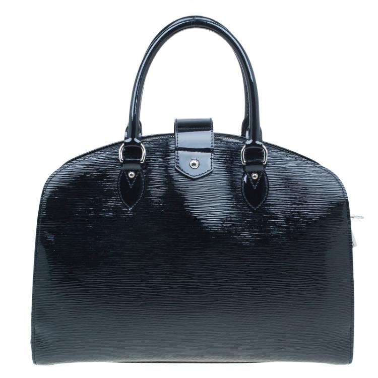 Pre Owned Louis Vuitton Black Epi Leather Pont Neuf Tote GM