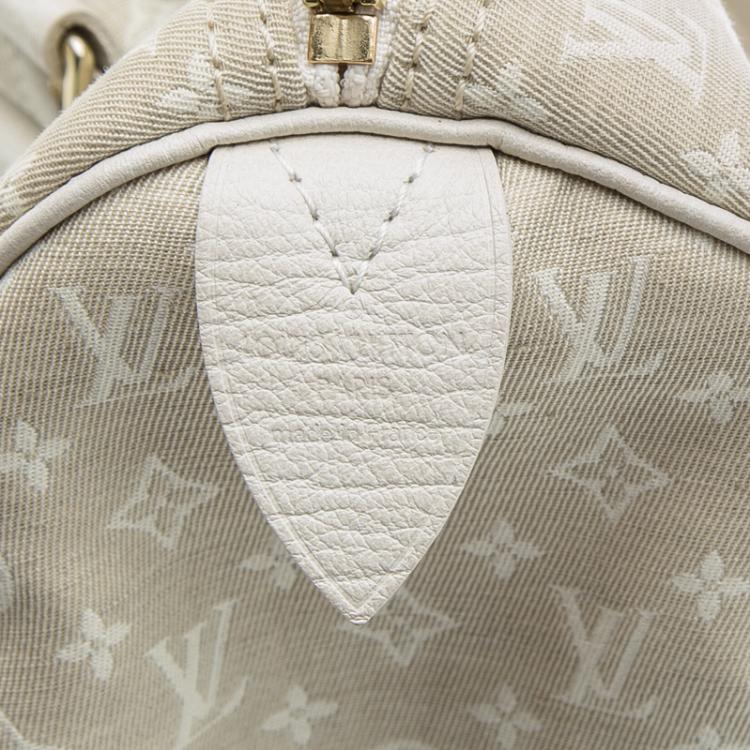 Pre Owned Louis Vuitton Monogram Mini Lin Speedy 30