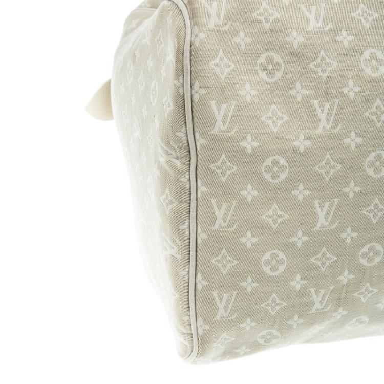 Pre Owned Louis Vuitton Monogram Mini Lin Speedy 30