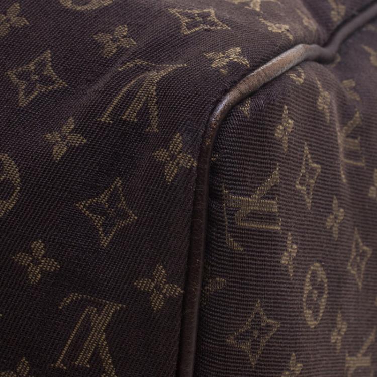 Pre Owned Louis Vuitton Fusain Monogram Idylle Speedy 30