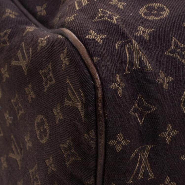 Pre Owned Louis Vuitton Fusain Monogram Idylle Speedy 30