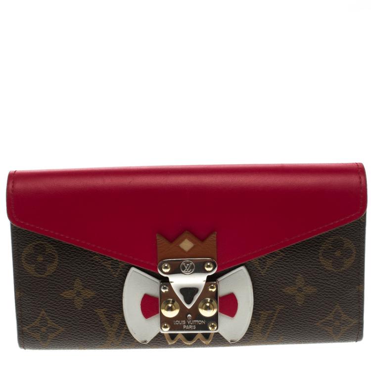 Louis Vuitton Tribal Mask Sarah Wallet Monogram Canvas and Leather Brown  234967174