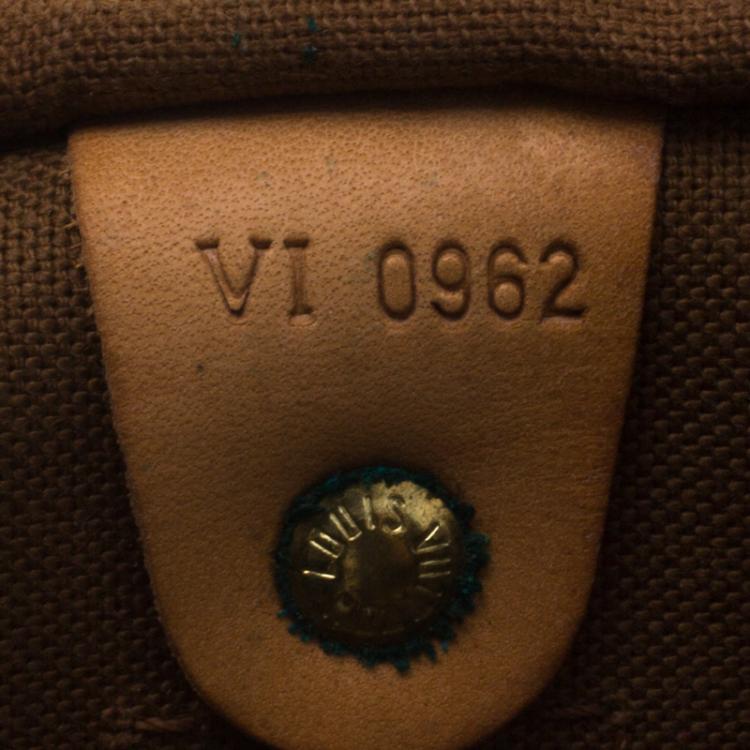 Pre Owned Louis Vuitton Monogram Canvas Speedy 35