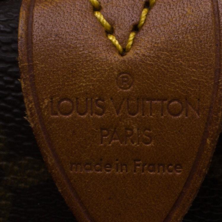 Pre Owned Louis Vuitton Monogram Canvas Speedy 35