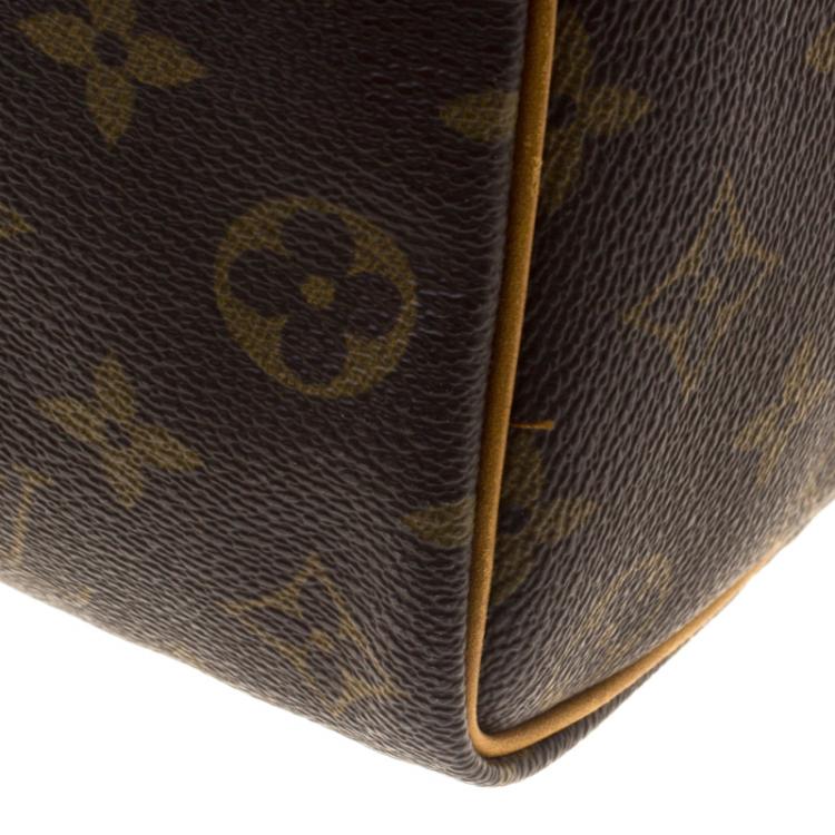 Pre Owned Louis Vuitton Monogram Canvas Speedy 35