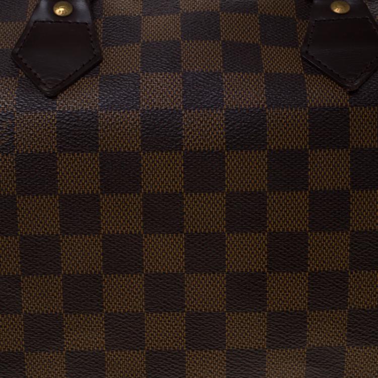 Pre Owned Louis Vuitton Damier Ebene Canvas Speedy 30