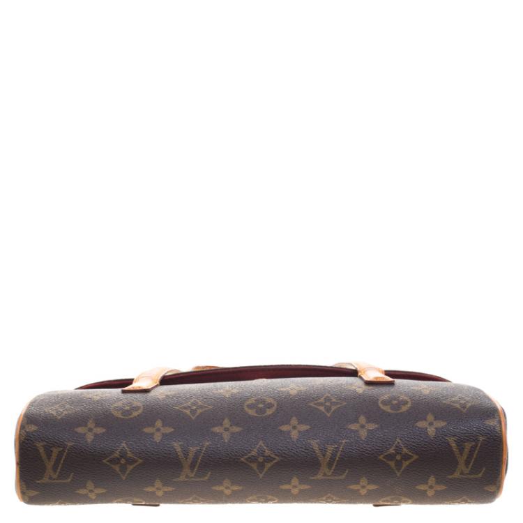 Pre Owned Louis Vuitton Monogram Canvas Sonatine Bag