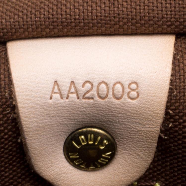 Pre Owned Louis Vuitton Monogram Canvas Speedy 35